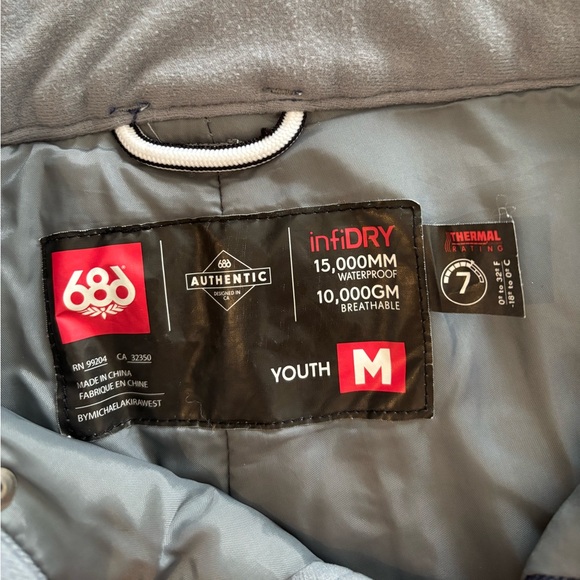 686 Technical Apparel Boys Snow Pants - Picture 5 of 7